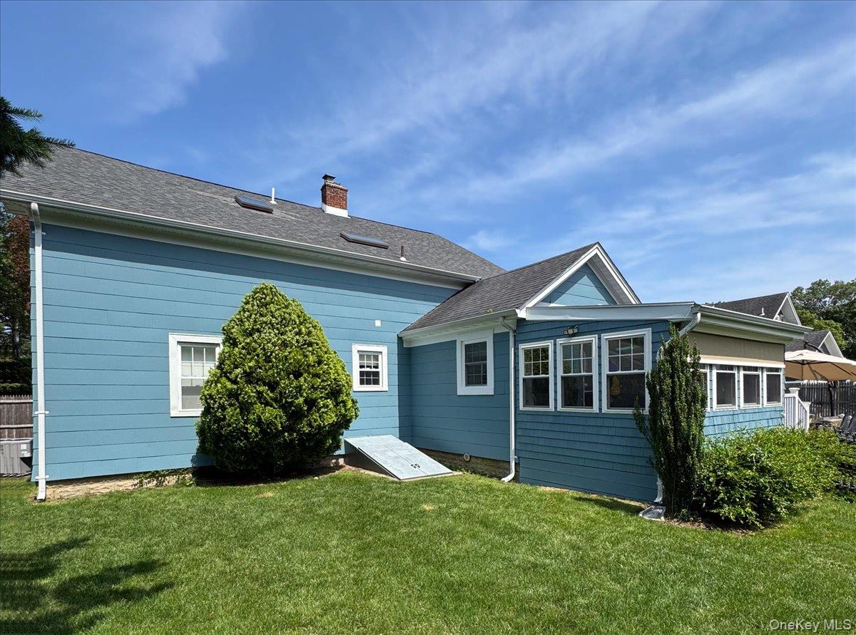 36 Atlantic Avenue Blue Point, NY 11715 - Photo 37 of 46 North side of fenced backyard.