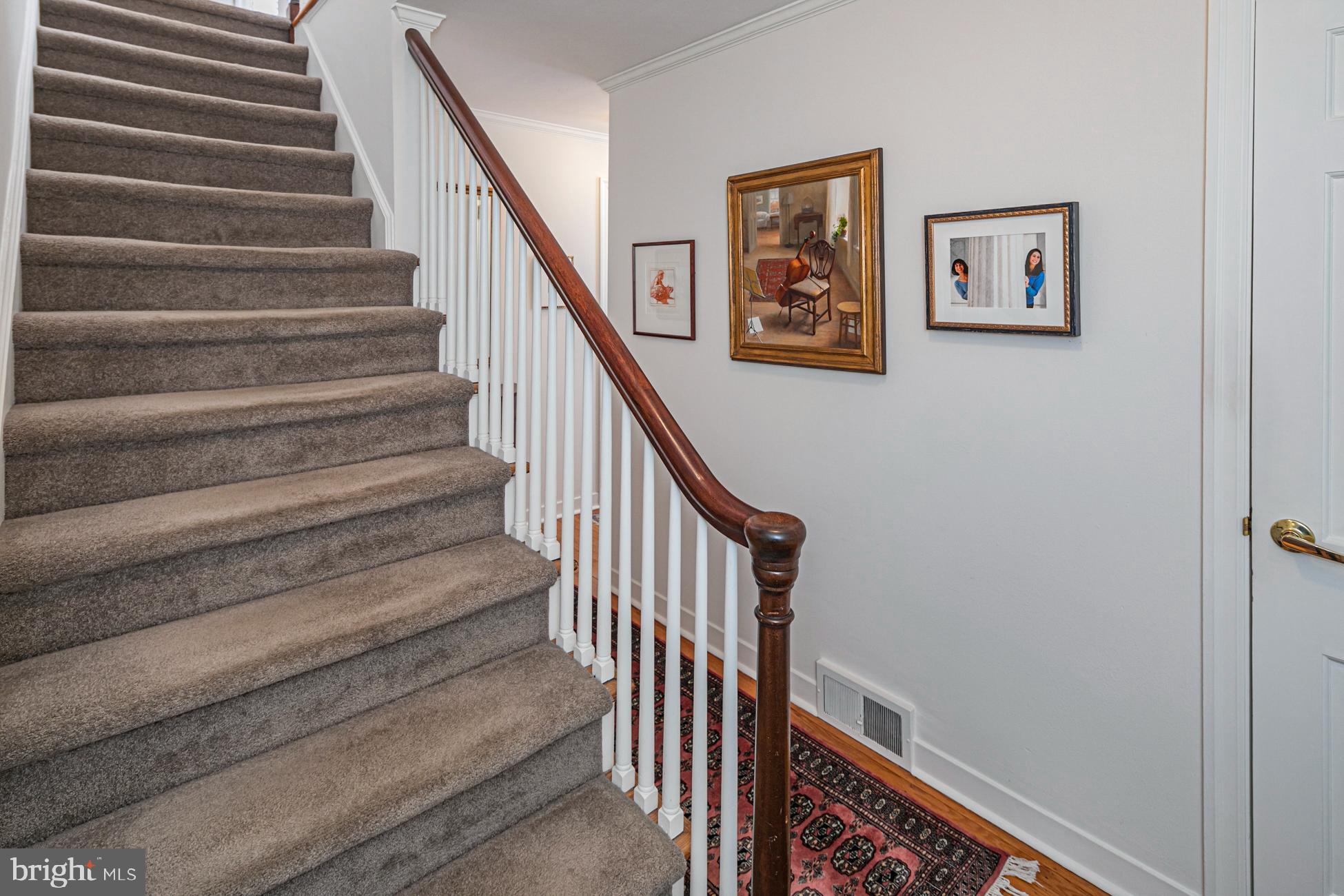196 State Road Princeton, NJ 08540 - Photo 18 of 34 Staircase to 2nd floor