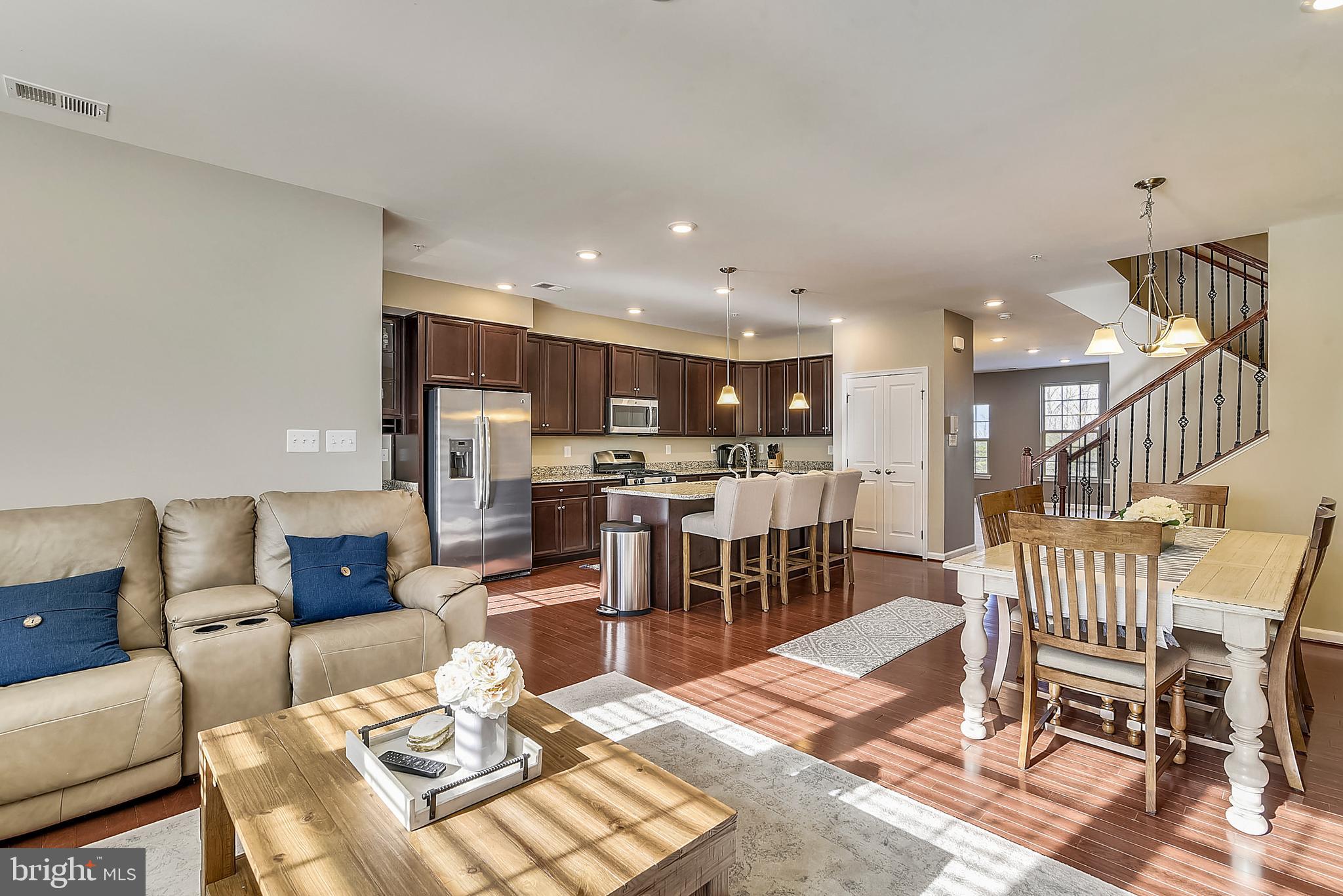 8010 Orchard Grove Road Odenton, MD 21113 - Photo 13 of 40 Family Room view into Kitchen