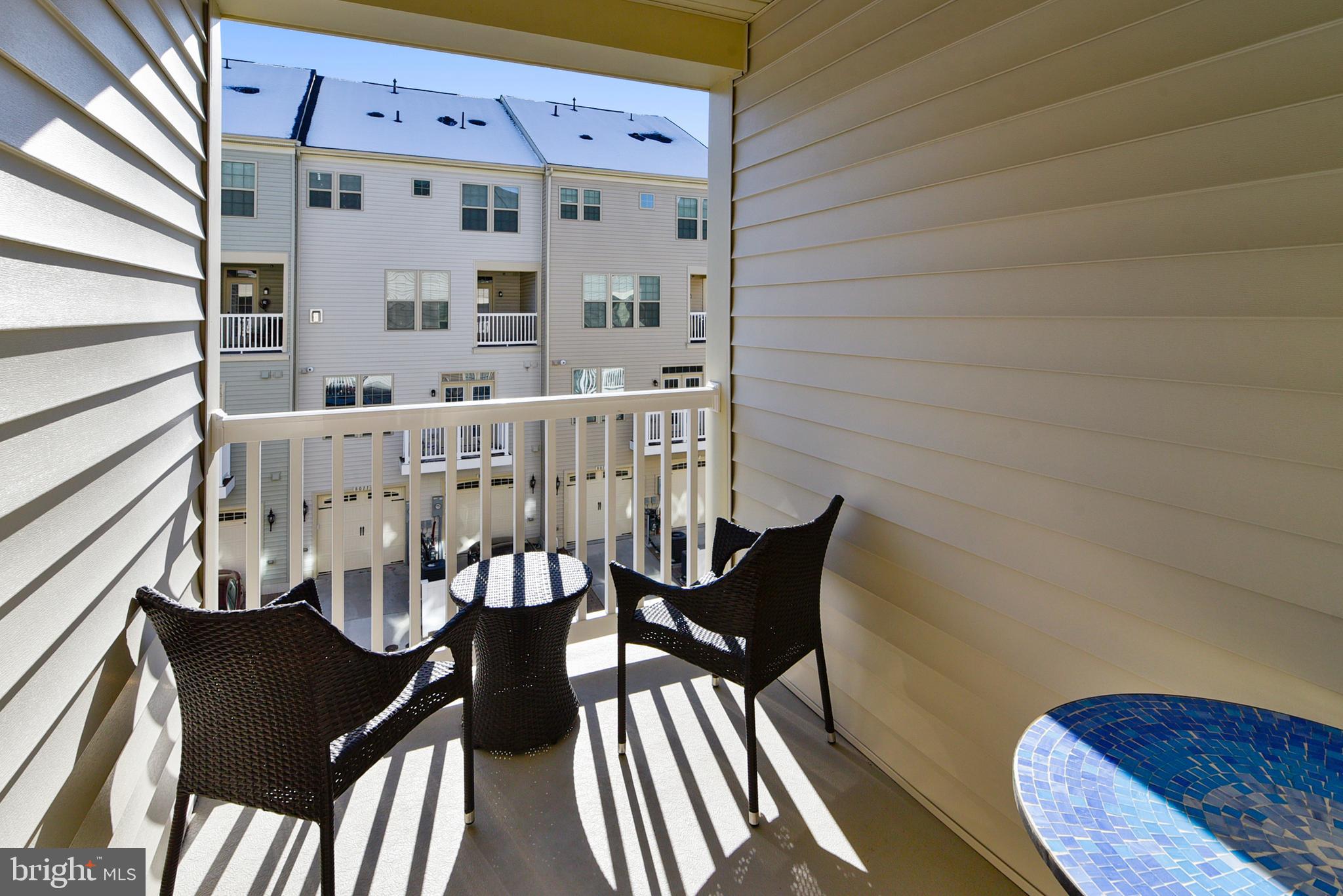 8010 Orchard Grove Road Odenton, MD 21113 - Photo 18 of 40 Private, Covered Deck