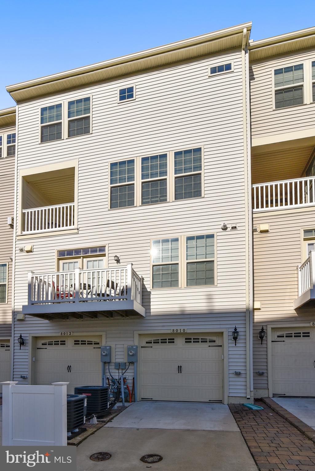 8010 Orchard Grove Road Odenton, MD 21113 - Photo 35 of 40 Rear View of Garage
