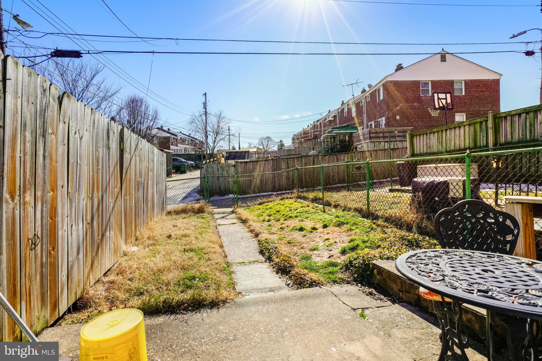 3117 Georgetown Road Baltimore, MD 21230 - Photo 14 of 16 Back Yard