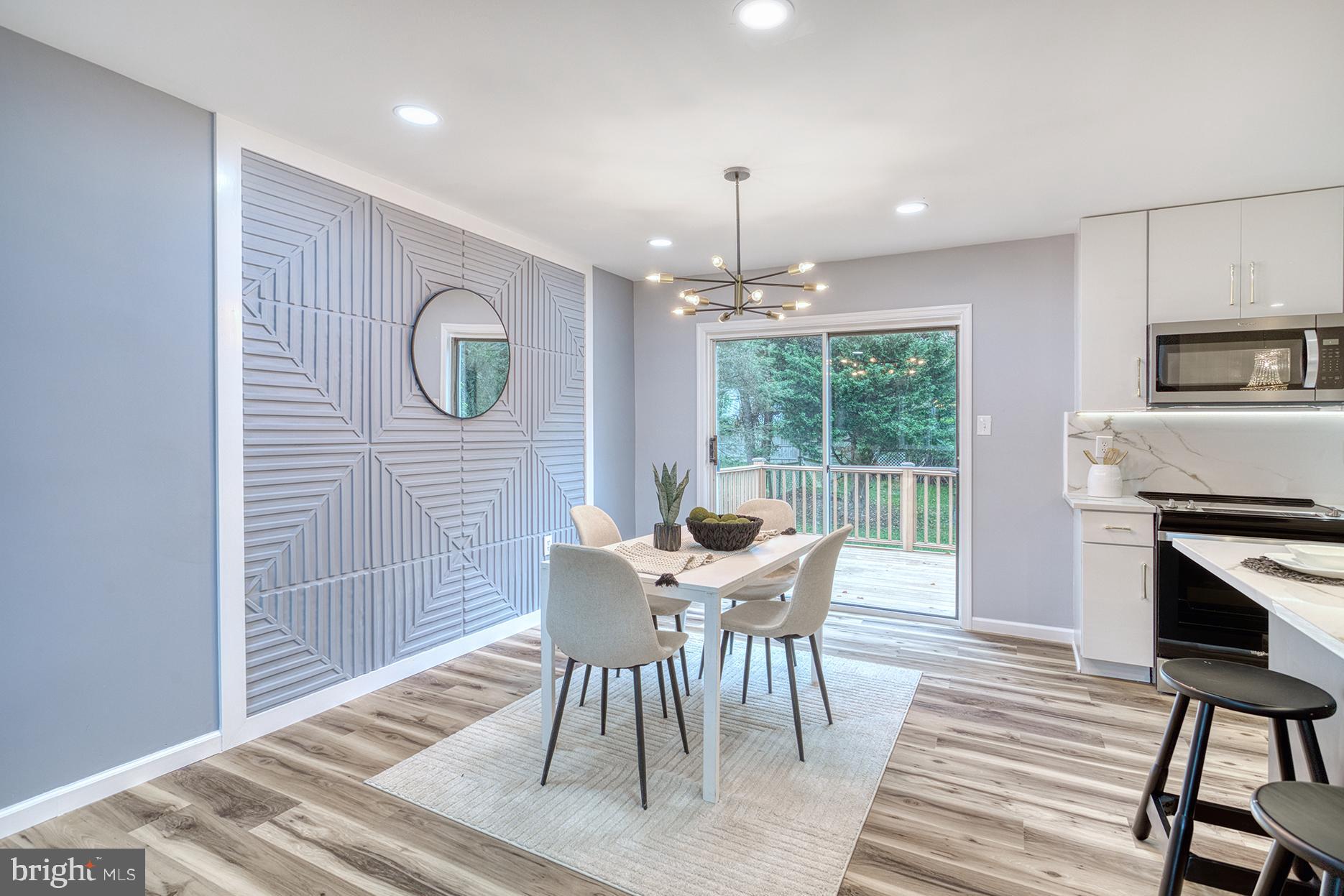 4108 Century Towne Road Randallstown, MD 21133 - Photo 11 of 51 a view of a dining room with furniture window and outside view