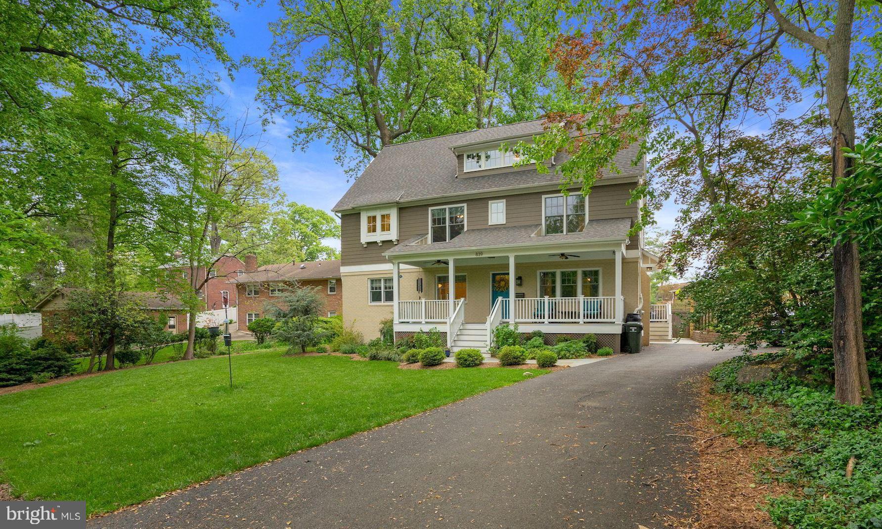 839 Villa Ridge Road Falls Church, VA 22046 - Photo 1 of 55 Fully expanded/renovated home in Broadmont, FCC