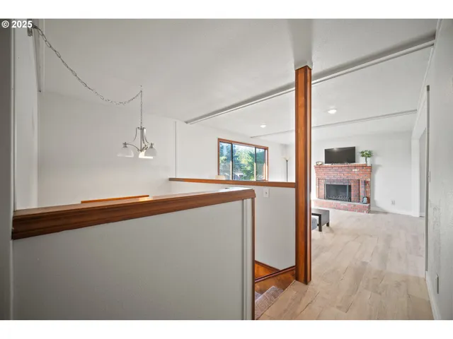 a open hall with wooden floor