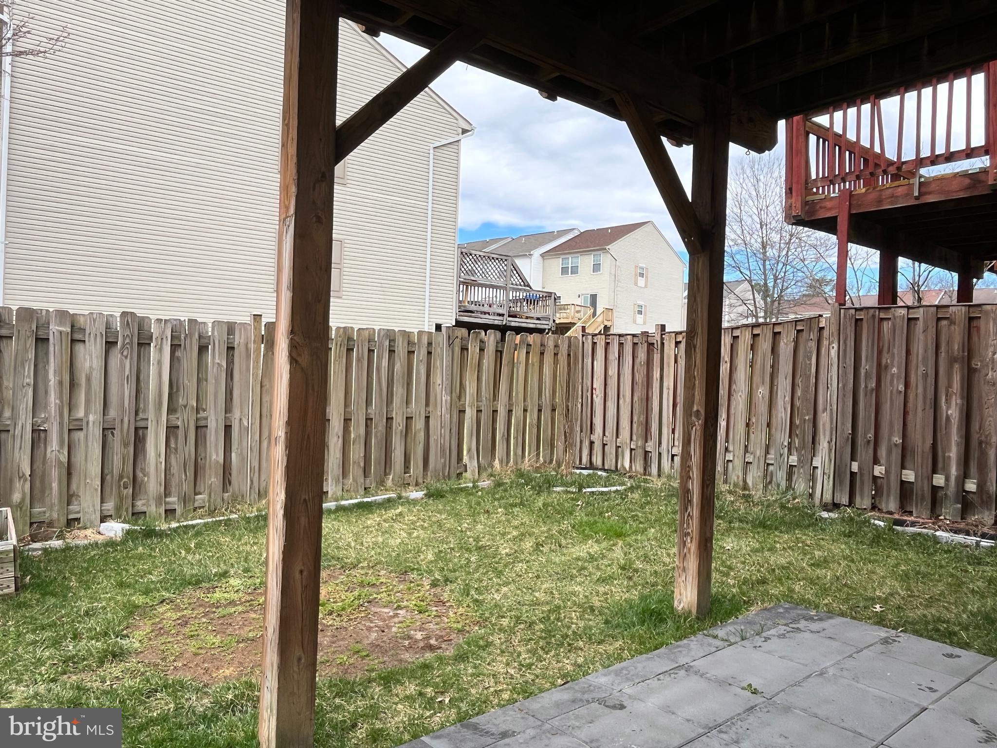 2034 Pinecroft Court Odenton, MD 21113 - Photo 27 of 31 a view of a backyard with a garden