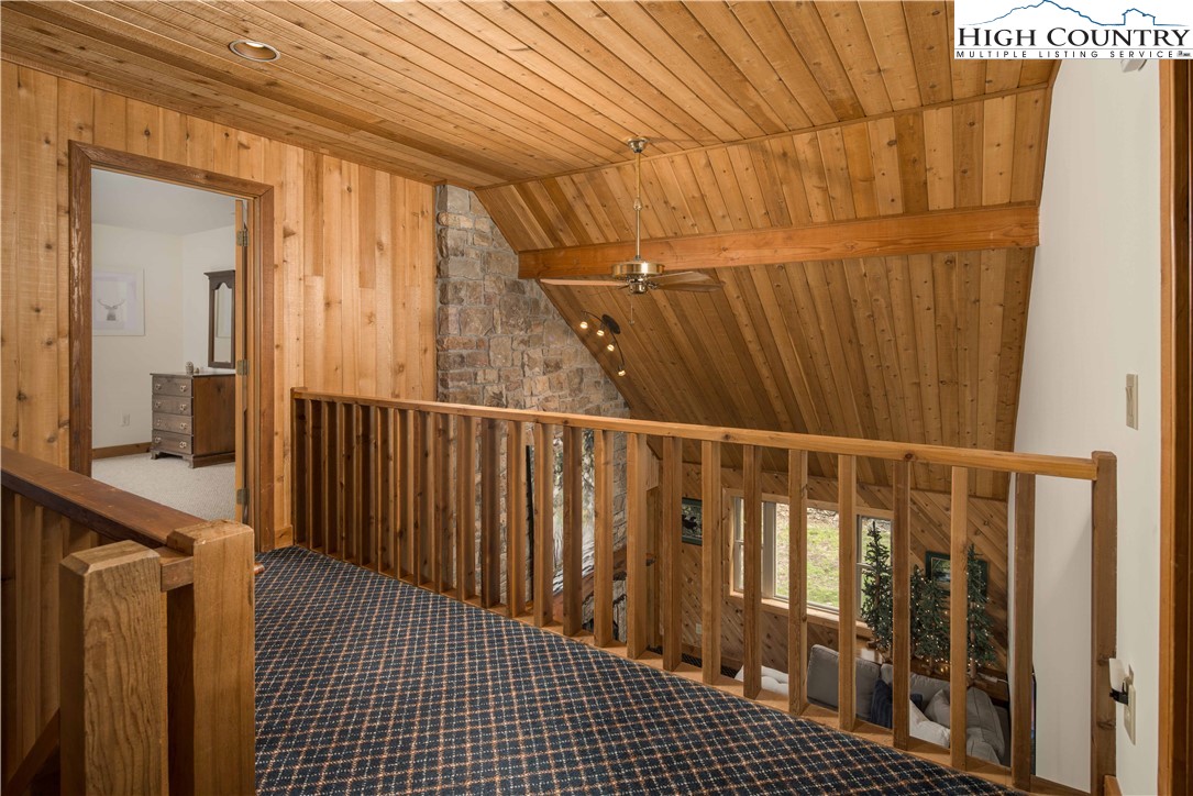 109 Old Field Road Beech Mountain, NC 28604 - Photo 27 of 50 a view of a balcony