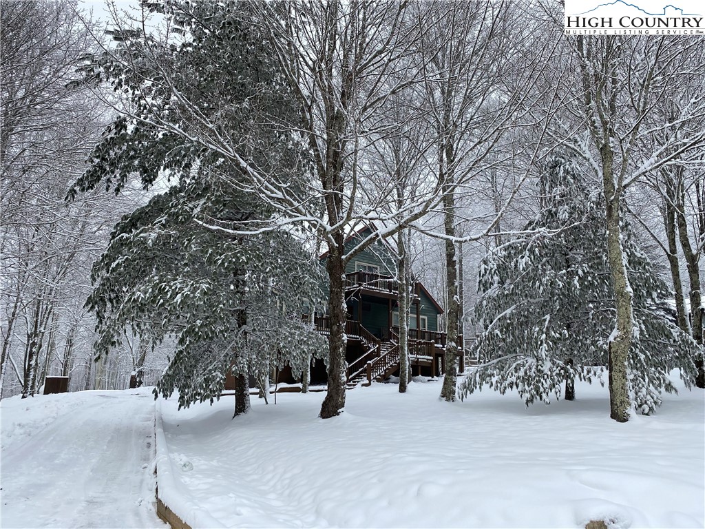 109 Old Field Road Beech Mountain, NC 28604 - Photo 3 of 50 a view of outdoor space and yard