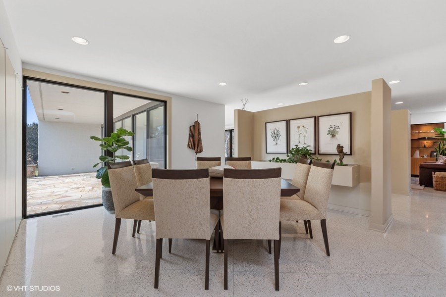 1700 Ridge Road Highland Park, IL 60035 - Photo 29 of 56 a view of a dining room with furniture window and wooden floor