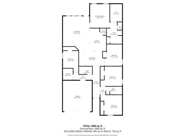 a picture of a floor plan