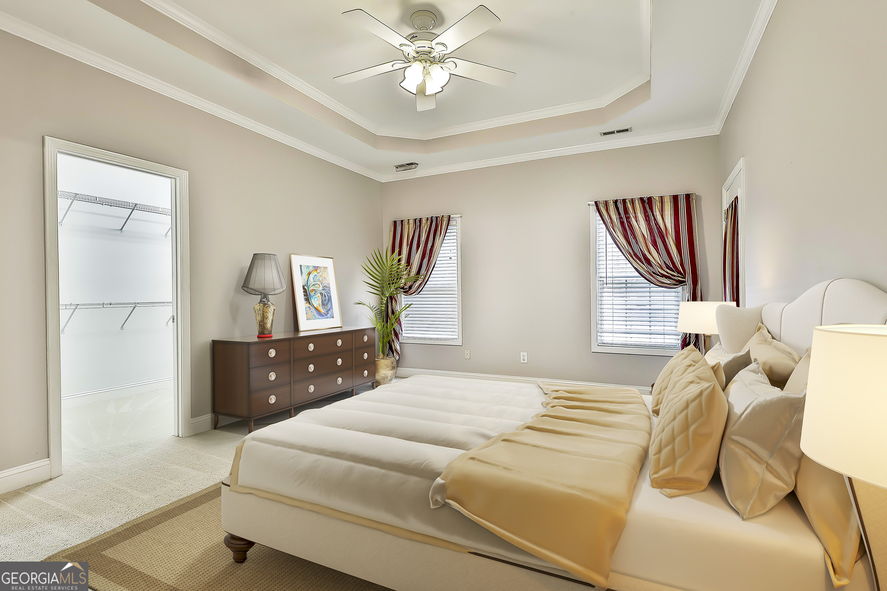 207 Prestwick Way North Stockbridge, GA 30281 - Photo 25 of 44 a bedroom with a bed and wooden floor