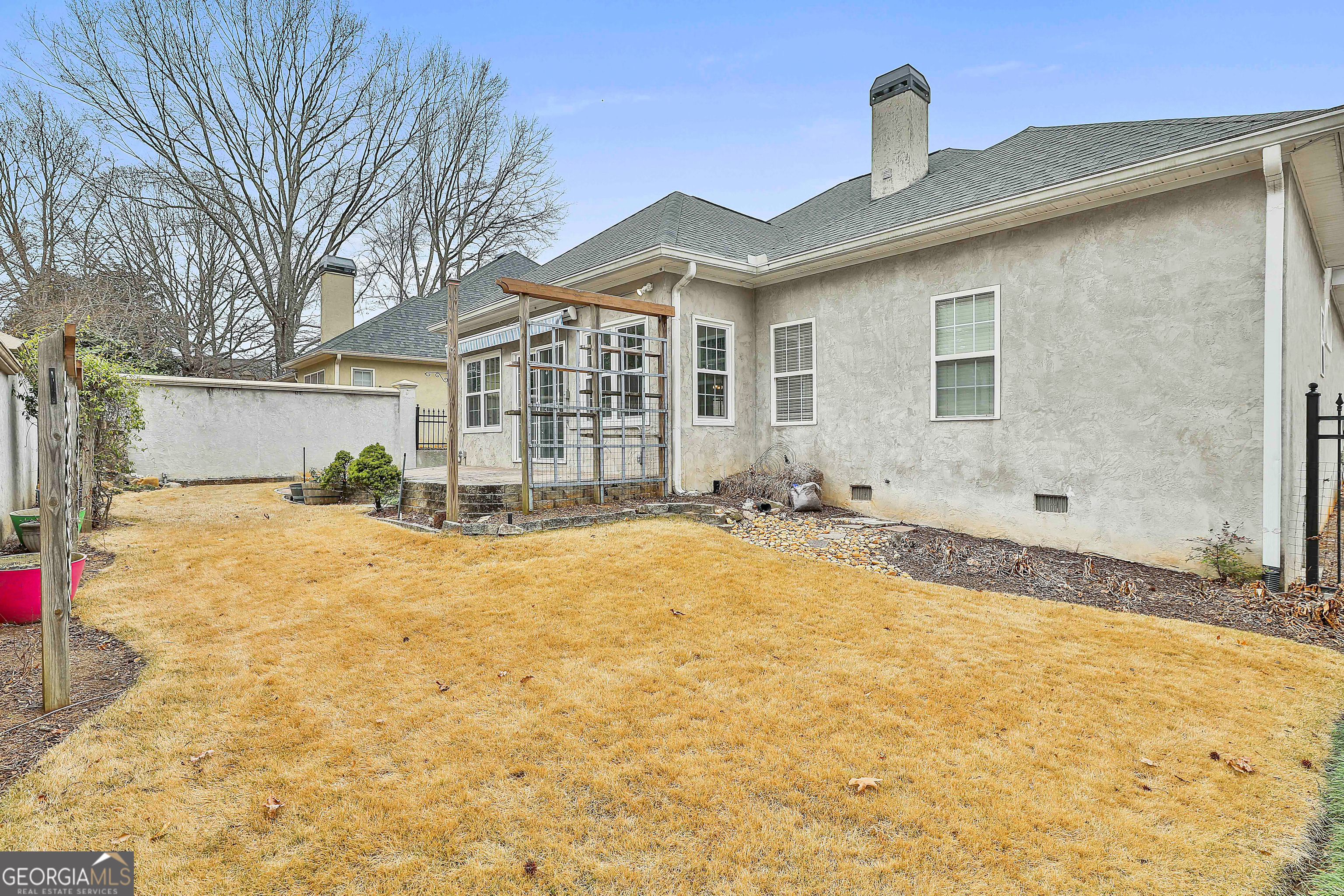 207 Prestwick Way North Stockbridge, GA 30281 - Photo 40 of 44 a front view of a house with a yard