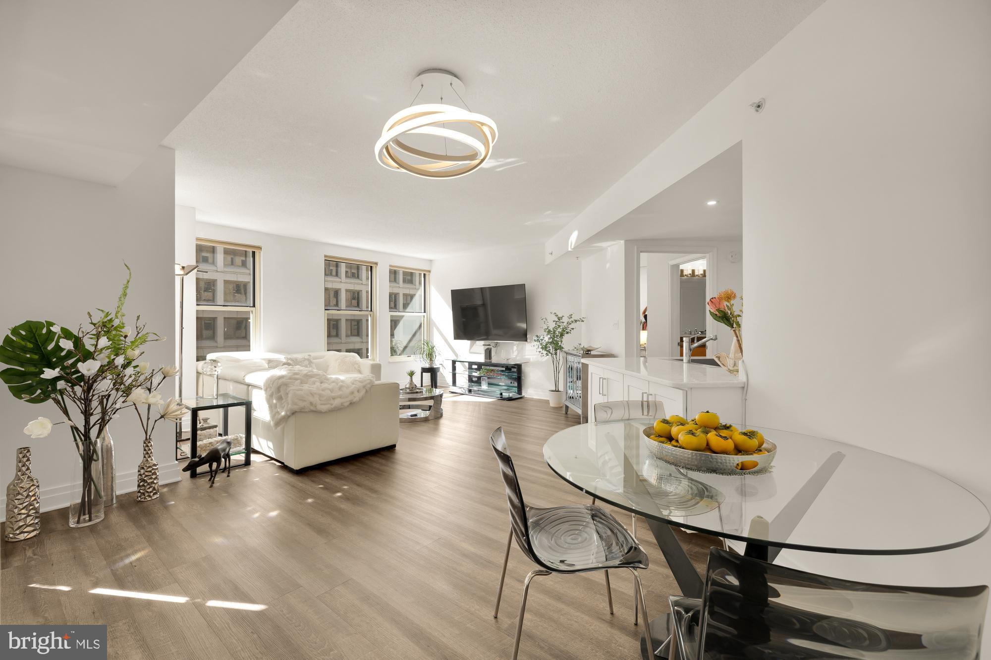 915 E Street Northwest, Unit 815 Washington, DC 20004 - Photo 5 of 26 Bright and airy modern living space.