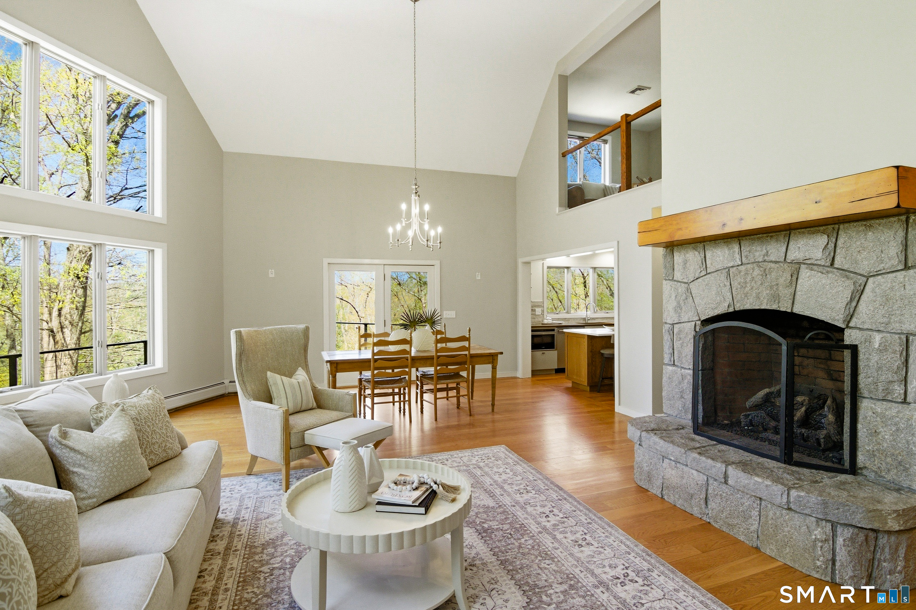 28 Garnet Road Roxbury, CT 06783 - Photo 11 of 33 Gas Fireplace Focal Point!
