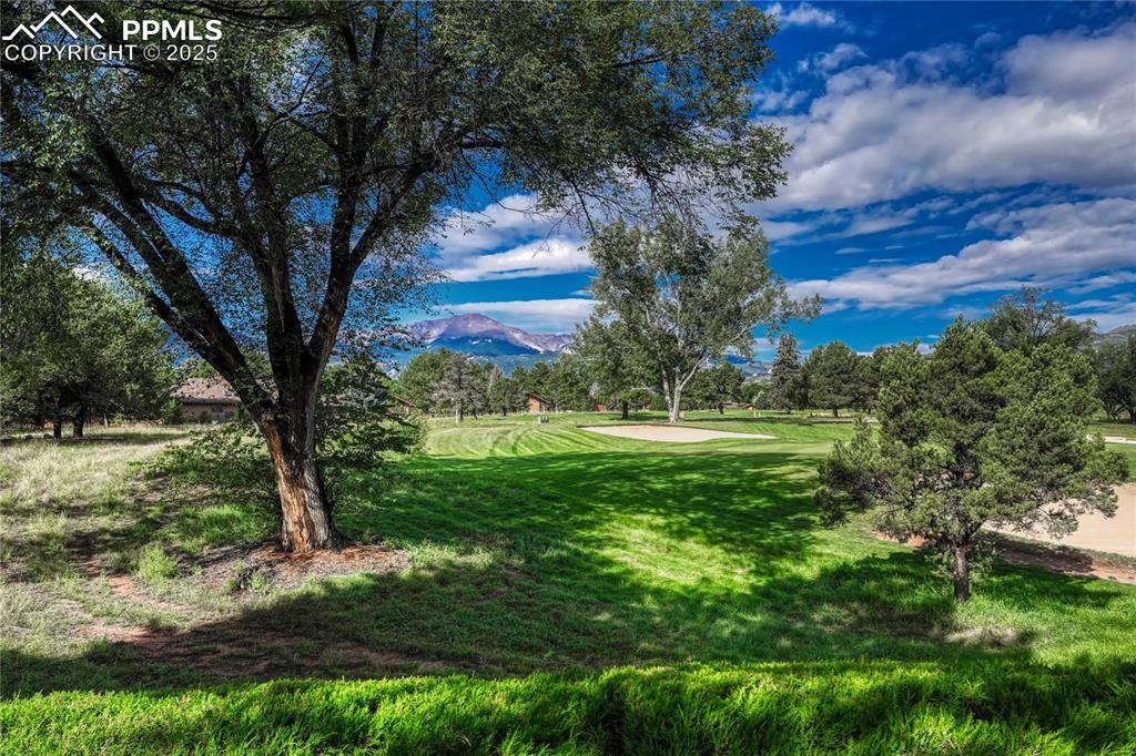 3120 Camels Ridge Lane Colorado Springs, CO 80904 - Photo 2 of 50 Views of the Golf Course & Pikes Peak..."America's Mountain!"