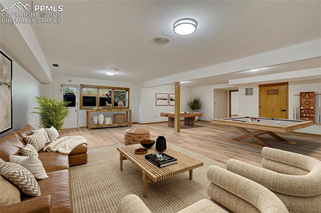 3120 Camels Ridge Lane Colorado Springs, CO 80904 - Photo 23 of 50 "Virtually Staged", Huge Rooms, New LVT Floors, Walkout Egress