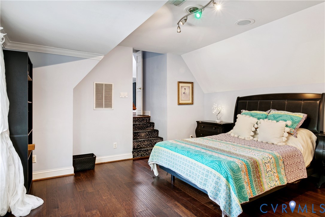 4048 Broad St Road Gum Spring, VA 23065 - Photo 29 of 50 The 3rd Bedroom has Hardwood Flooring, Recessed Li