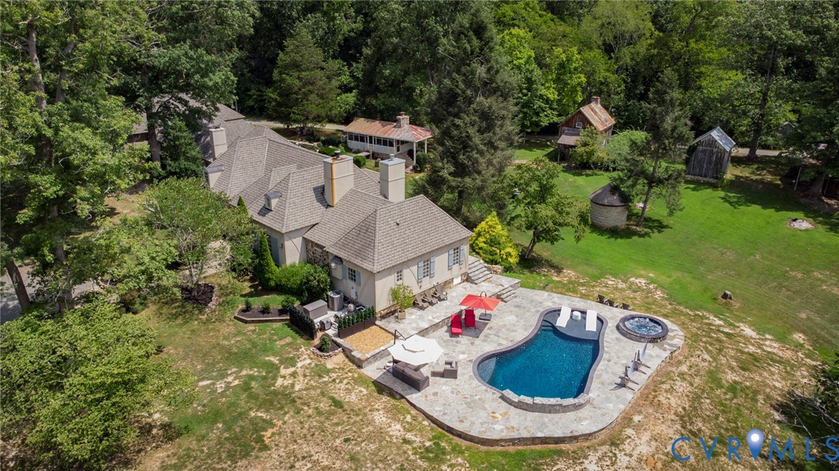 4048 Broad St Road Gum Spring, VA 23065 - Photo 33 of 50 This Home has a New Saltwater Gunite Pool and Hot