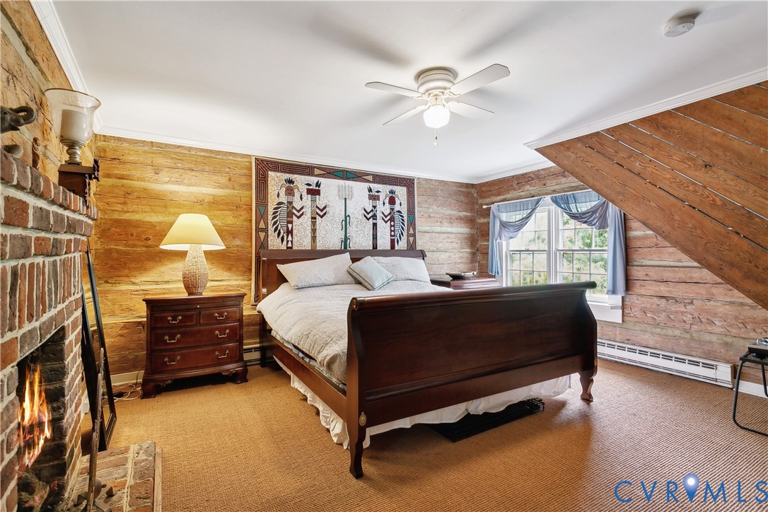 4048 Broad St Road Gum Spring, VA 23065 - Photo 38 of 50 View of One of the Bedrooms! This Room
has a Bric