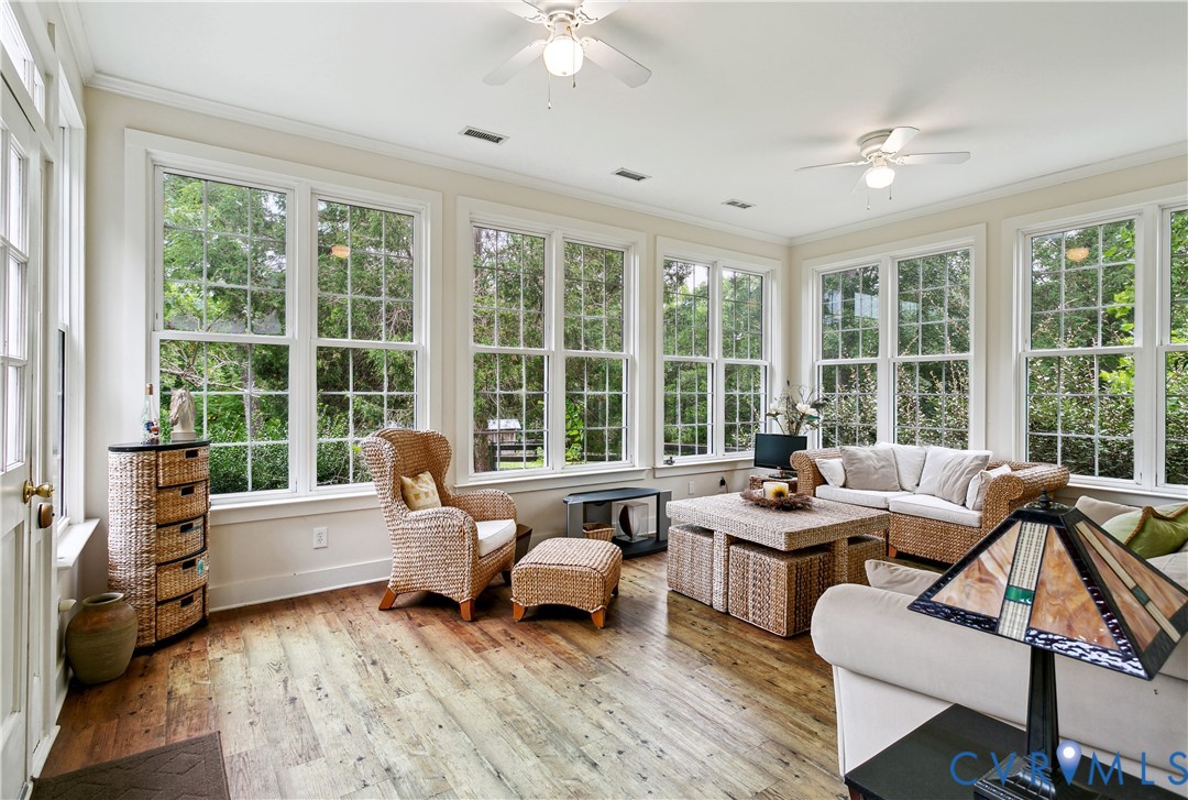 4048 Broad St Road Gum Spring, VA 23065 - Photo 39 of 50 Sun-Drenched Florida Room is complimented by LVP F