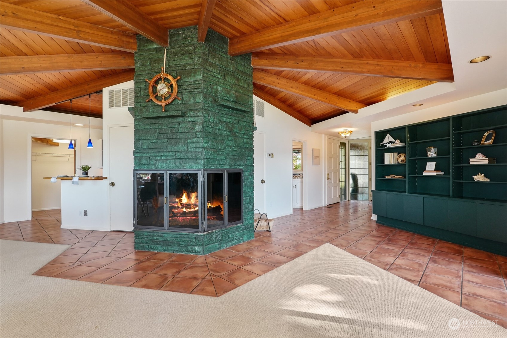 97 Samish Place La Conner, WA 98257 - Photo 9 of 40 a front view of a house with garden