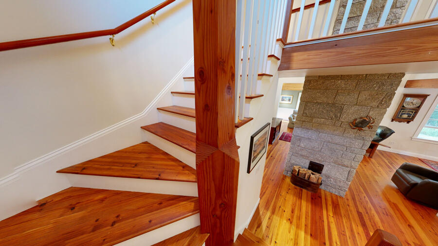29 Boulder Hill Road Tenants Harbor, ME 04860 - Photo 50 of 90 Beautiful Spruce Beam