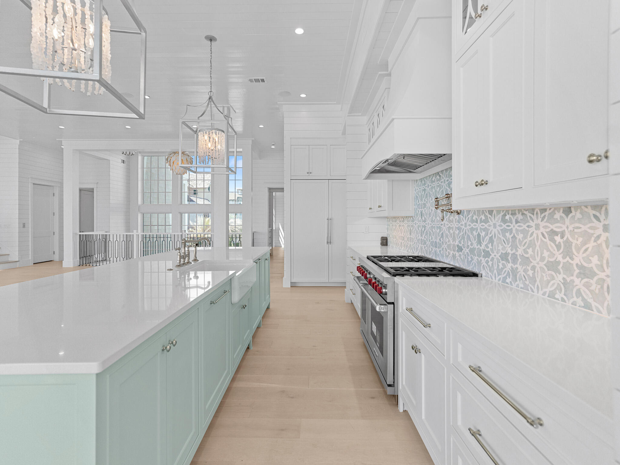 264 Grace Pt Way Watersound, FL 32461 - Photo 11 of 69 a large kitchen with stainless steel appliances granite countertop a lot of counter space and a sink