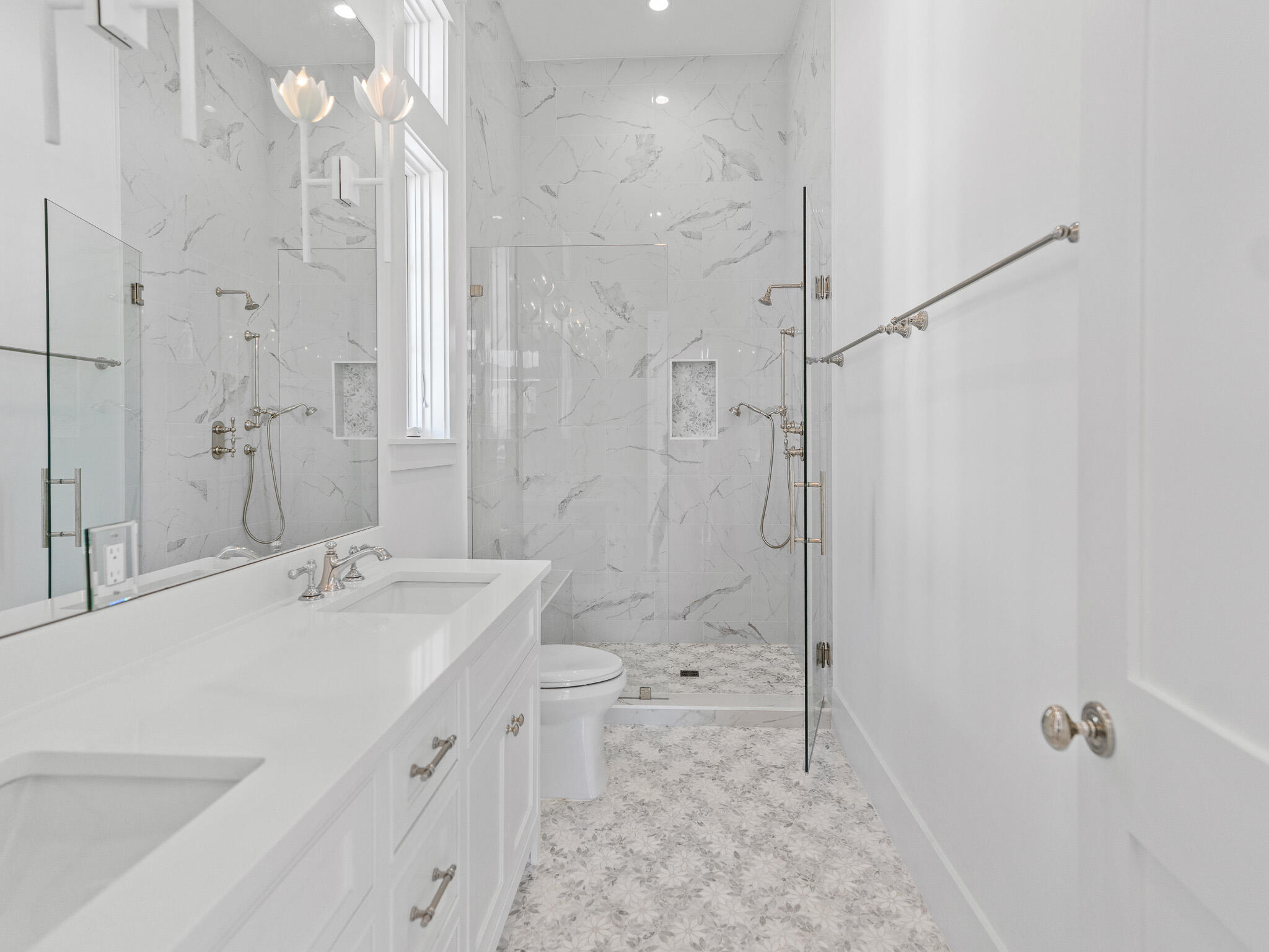 264 Grace Pt Way Watersound, FL 32461 - Photo 45 of 69 a bathroom with a sink a toilet and shower