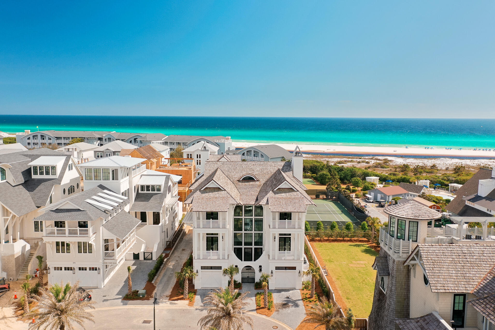 264 Grace Pt Way Watersound, FL 32461 - Photo 69 of 69 a view of a city with tall buildings in front of it