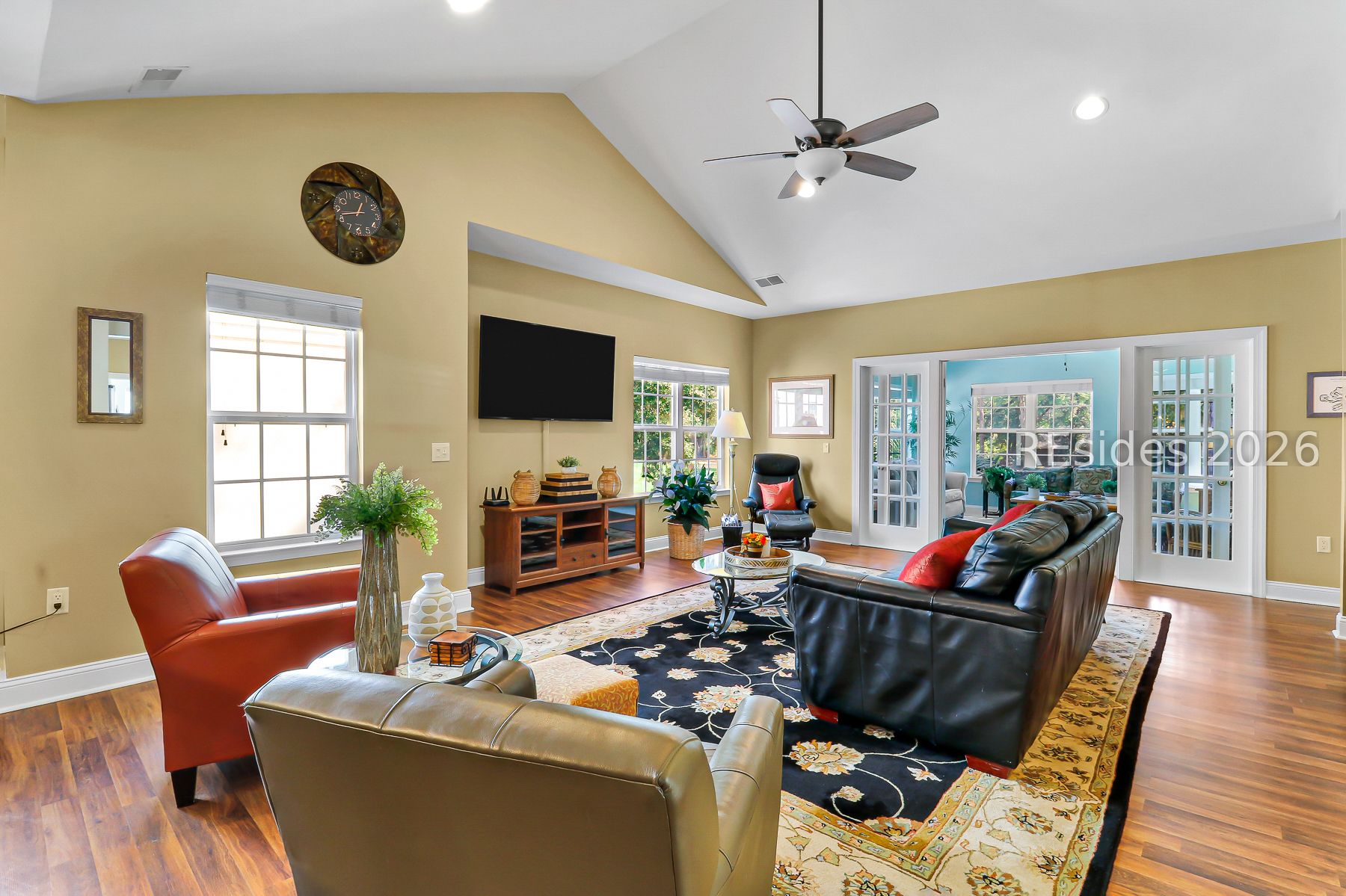 1 Gloucester Road, Unit E2 Hilton Head Island, SC 29928 - Photo 7 of 42 Living area w/access to the Carolina Room...