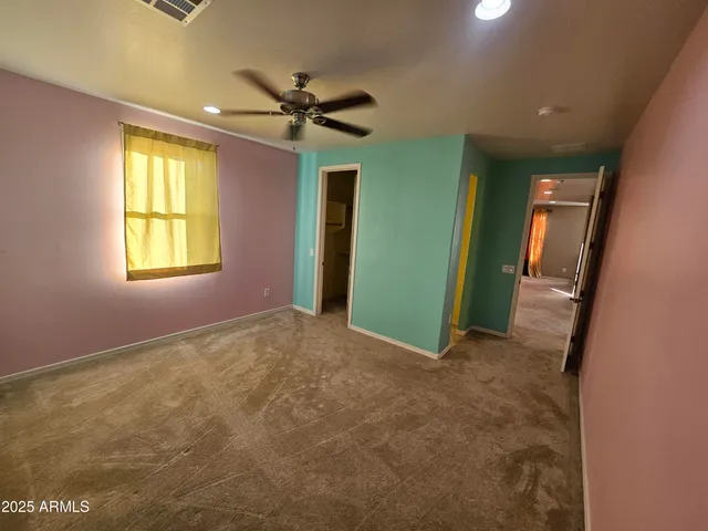 a view of empty room