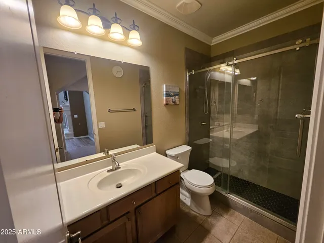 a view of a room with a hallway