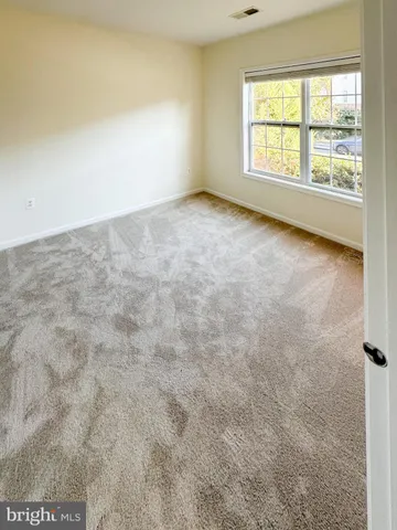 a view of a glass door