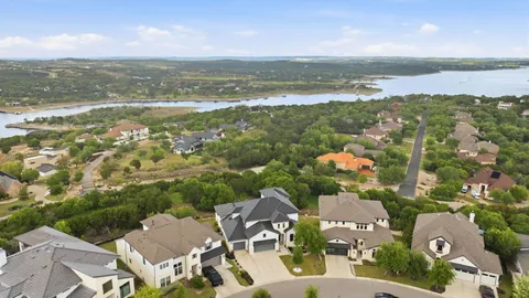 a view of city and ocean