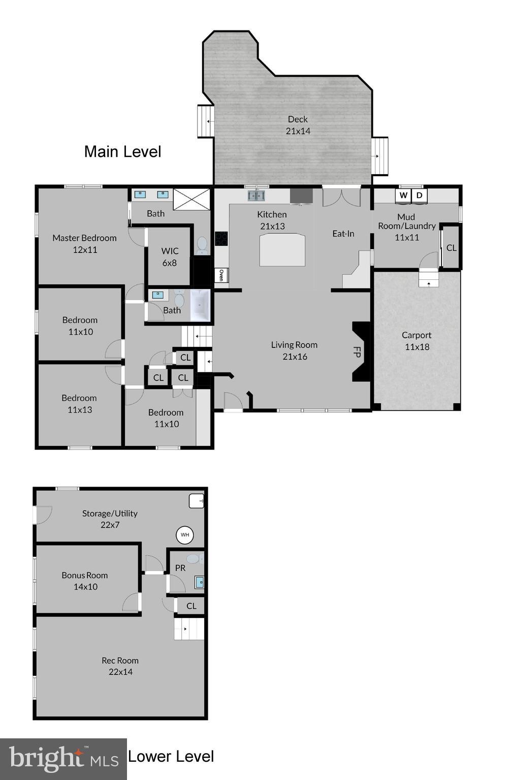 5536 Queensberry Avenue Springfield, VA 22151 - Photo 34 of 34 Floor plan