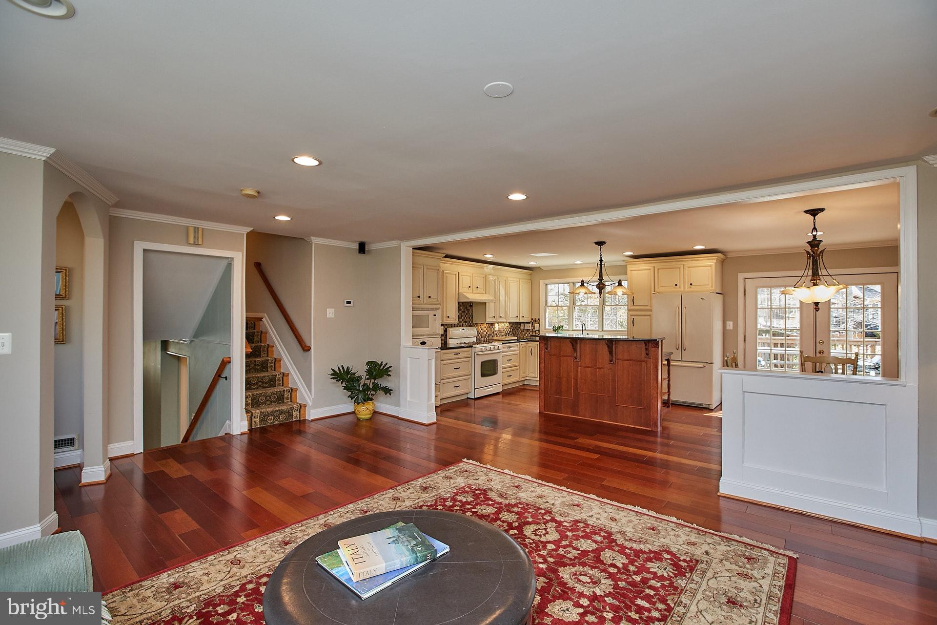 5536 Queensberry Avenue Springfield, VA 22151 - Photo 7 of 34 Great room and kitchen