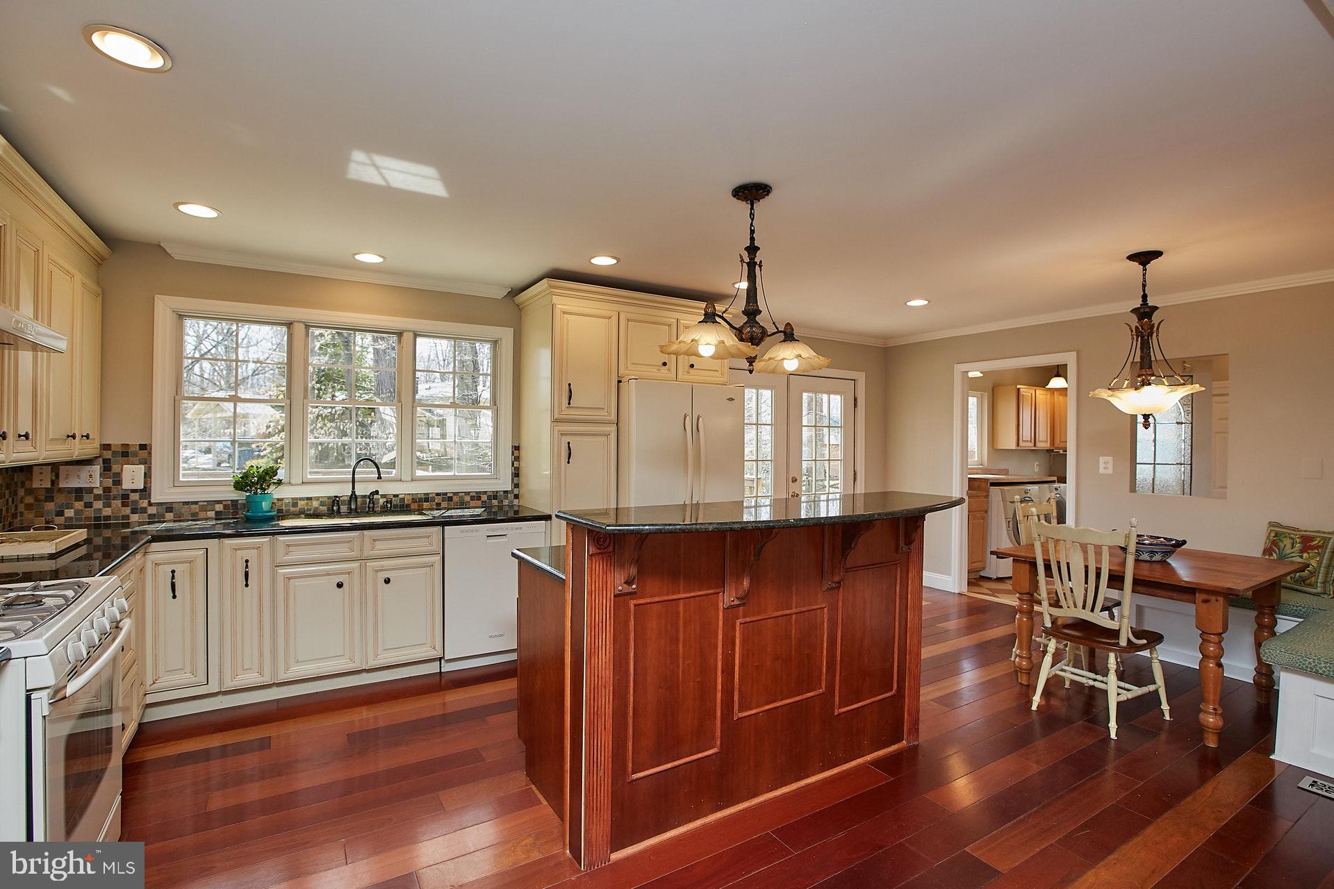 5536 Queensberry Avenue Springfield, VA 22151 - Photo 9 of 34 Gourmet kitchen with granite counters