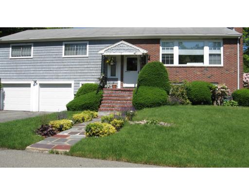 6 Brandeis Road Newton, MA 02459 - Photo 1 of 1 a front view of a house with a yard