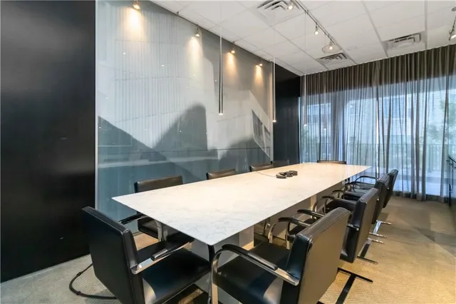 a dining table with chairs and table