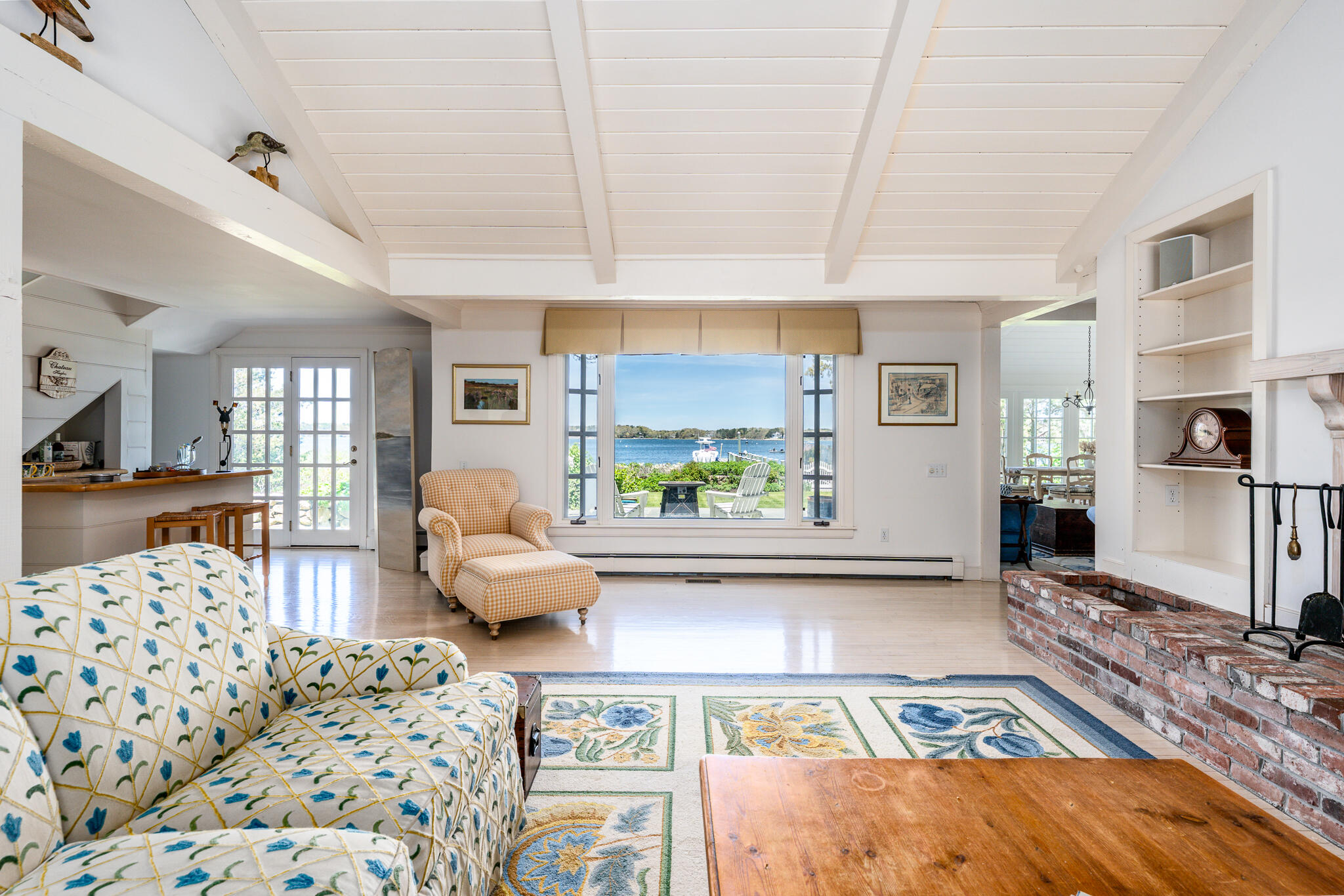 46 Great Bay Road Osterville, MA 02655 - Photo 5 of 54 a living room with furniture large window and wooden floor