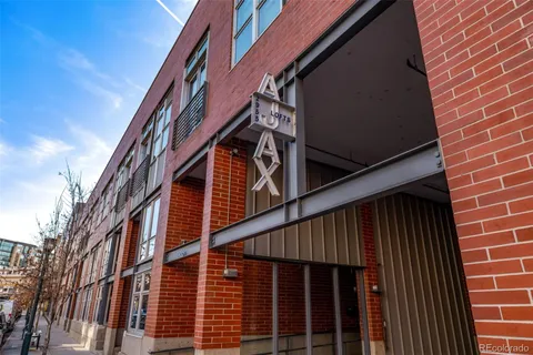 a view of a building with street view