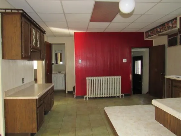 a bathroom with a sink and a toilet