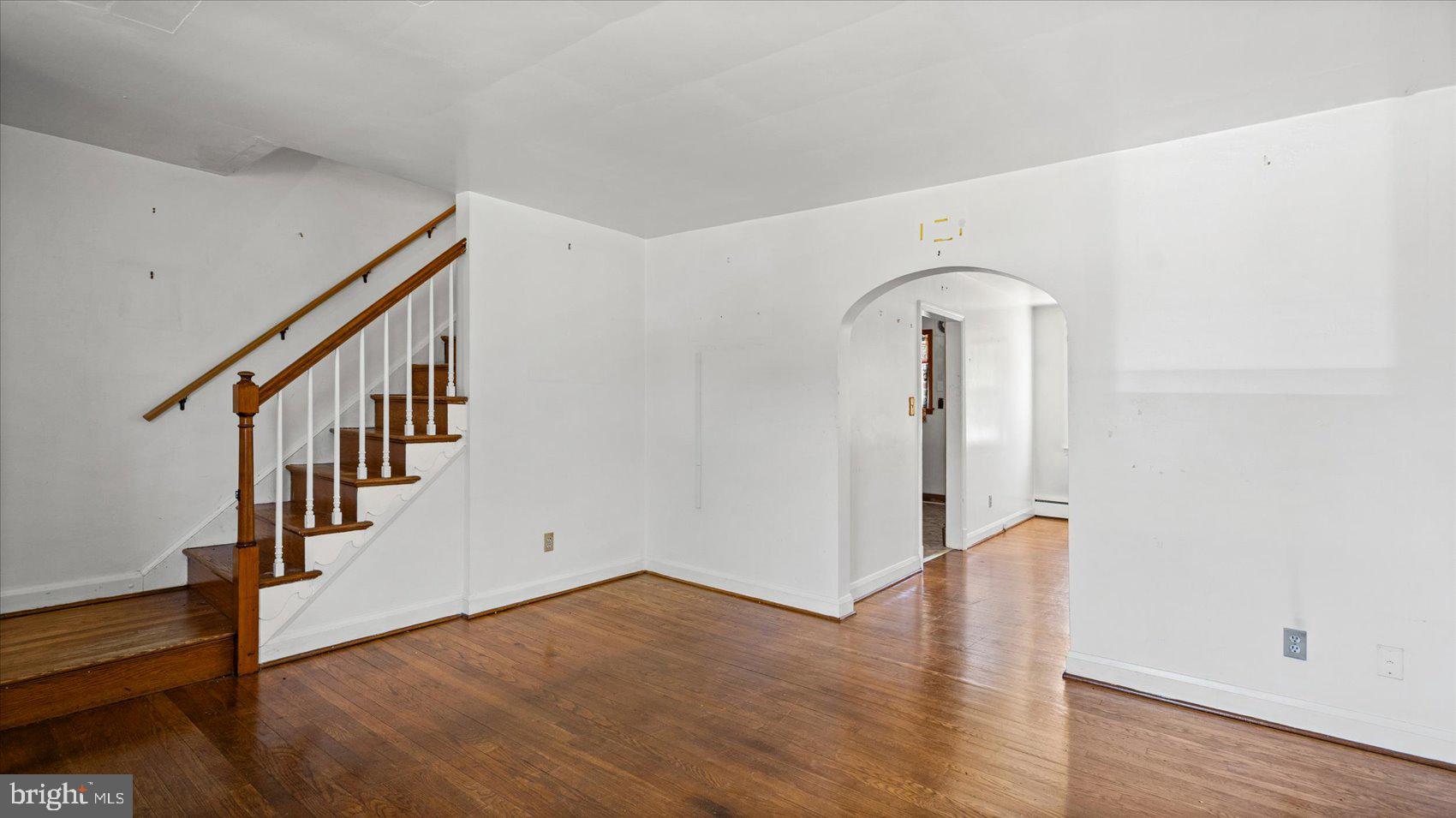 1805 Crestview Road Baltimore, MD 21239 - Photo 5 of 39 a view of an entryway with wooden floor