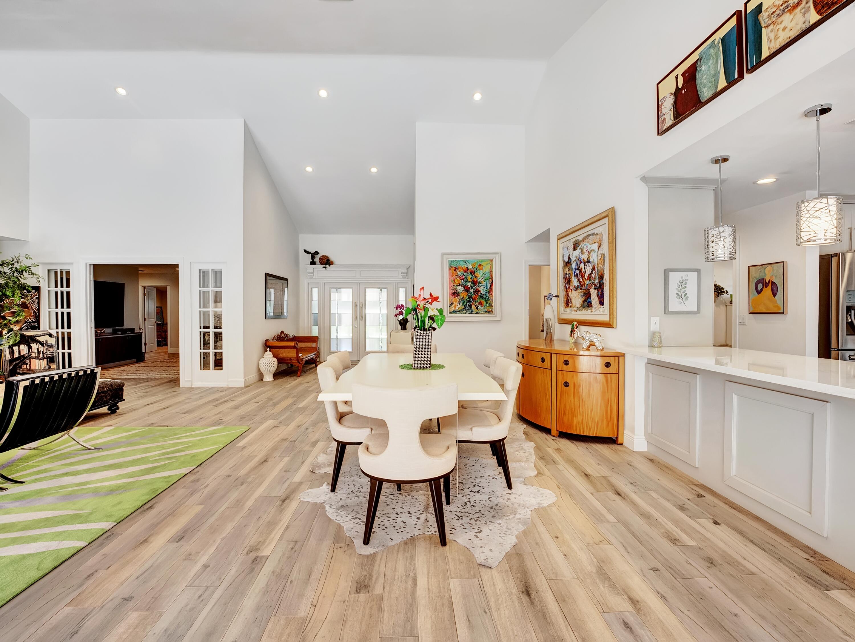 4550 White Cedar Lane Delray Beach, FL 33445 - Photo 15 of 38 a living room with furniture and a wooden floor
