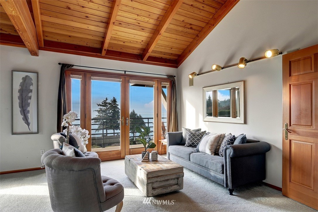 17041 Talbot Road Edmonds, WA 98026 - Photo 5 of 25 a living room with furniture and a large window
