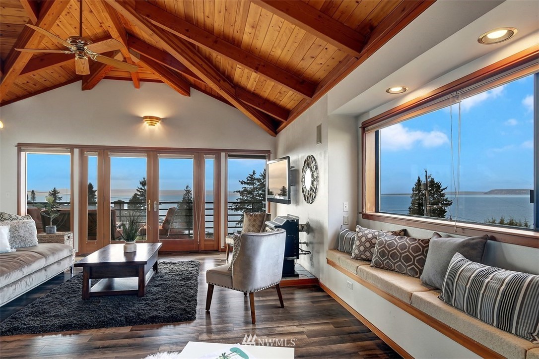 17041 Talbot Road Edmonds, WA 98026 - Photo 6 of 25 a living room with furniture and a large window