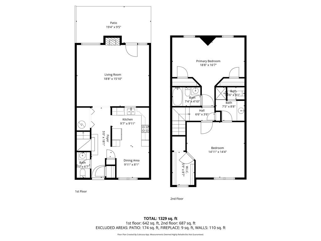 3525 Magnolia Walk Trail Cumming, GA 30040 - Photo 29 of 31 a picture of a floor plan
