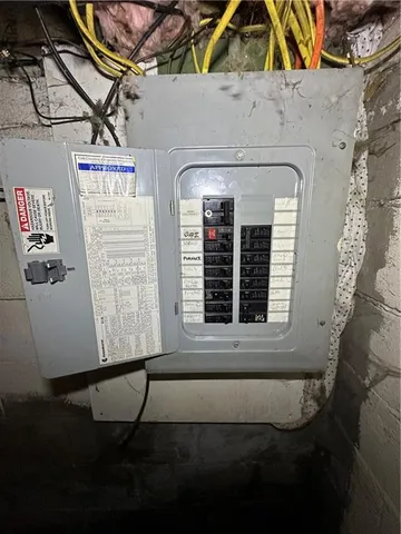 a view of water heater room