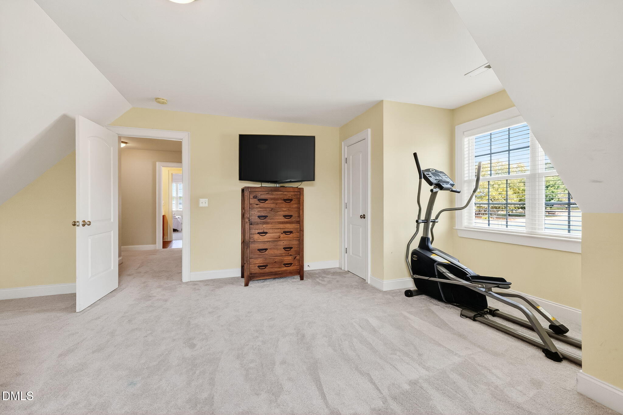 96 Jackson Ridge Court Willow Spring, NC 27592 - Photo 36 of 54 a view of room with furniture and a flat screen tv