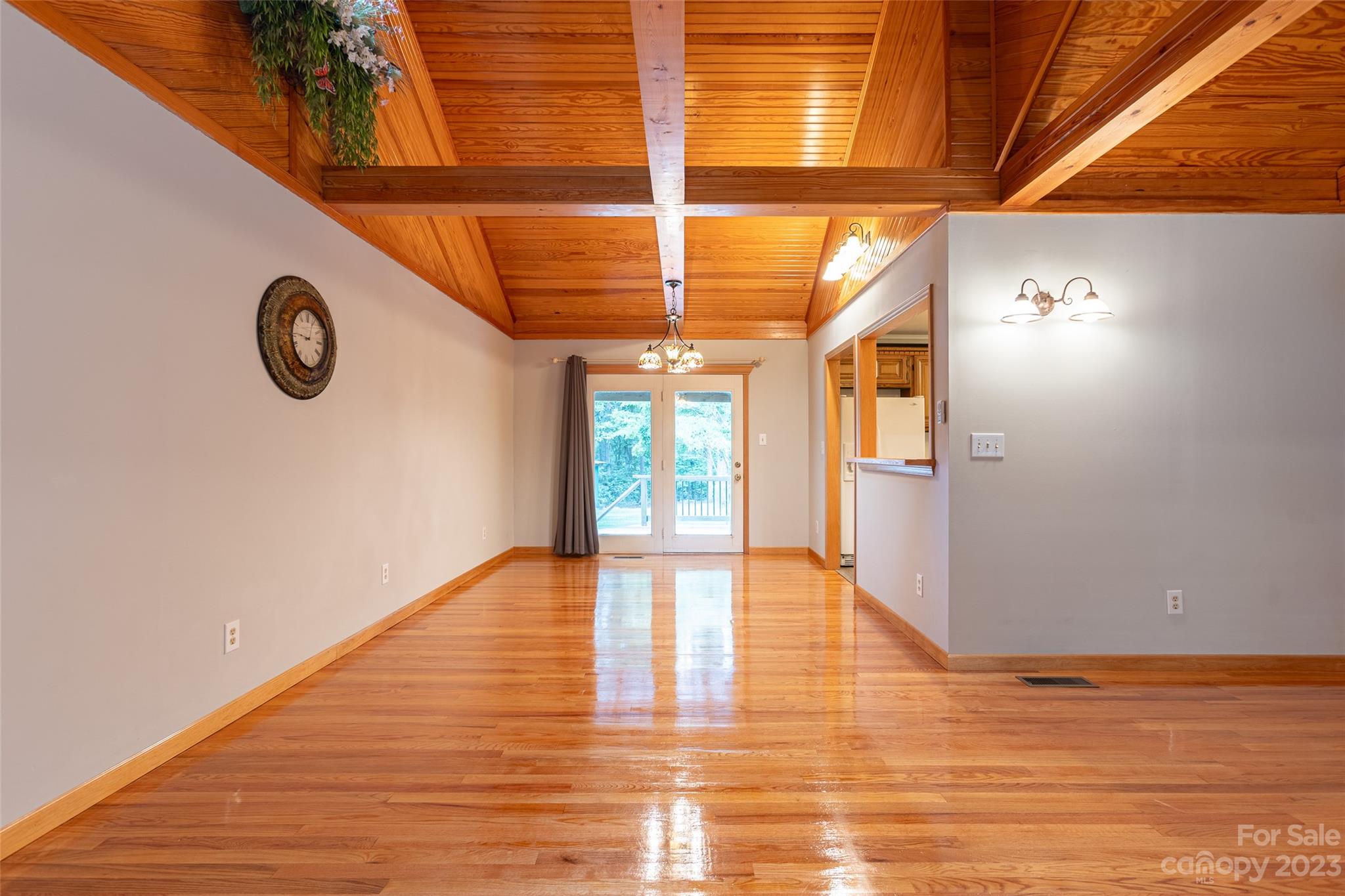 256 Georgewoods Drive Dallas, NC 28034 - Photo 11 of 45 a view of a room with wooden floor